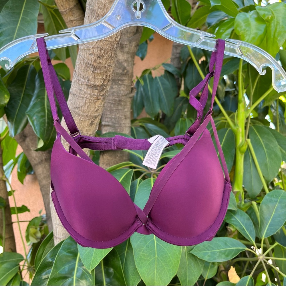 NWT Victoria’s Secret purple bra with cut outs!